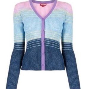 STUAD Striped Cardigan (new with tags)